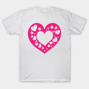 LOVE HEART ART T-Shirt